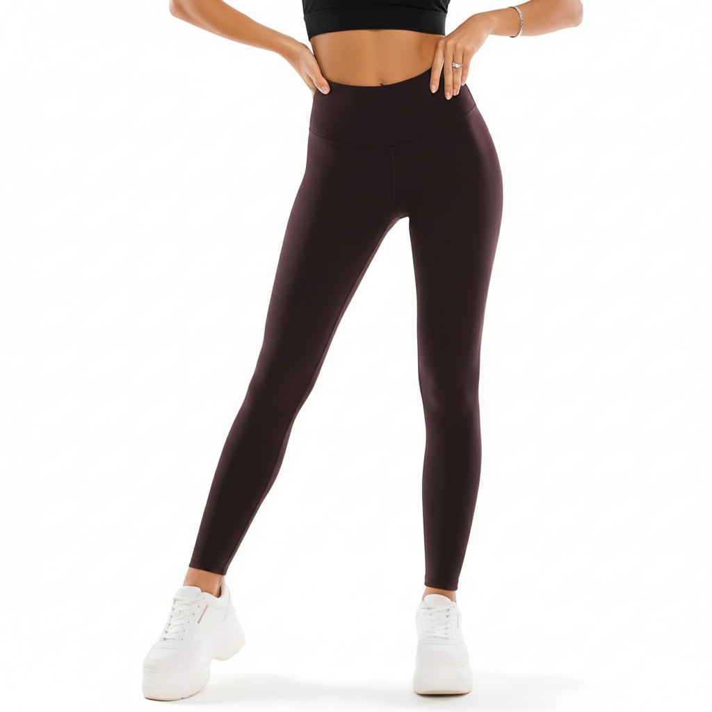 Women’s High Rise LeggingsFull Length Yoga Pants Stretchy Athletic Leggings - Image 11