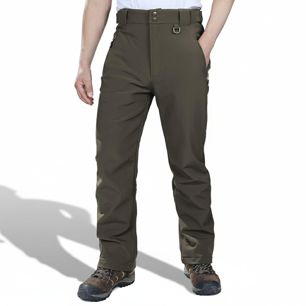 Mens Waterproof Fleece Lined Snow Pants