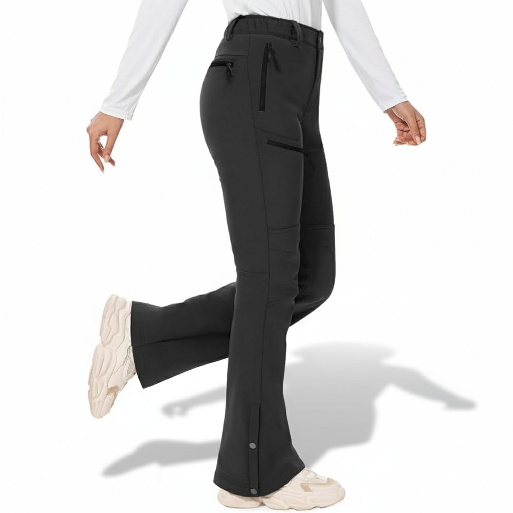 Winter Waterproof Fleece Lined Ski Pants For Women