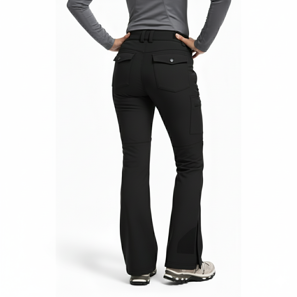 Water Resistant Fleece Lined Ski Pants For WomenWater Resistant Fleece Lined Ski Pants For Women - Image 4