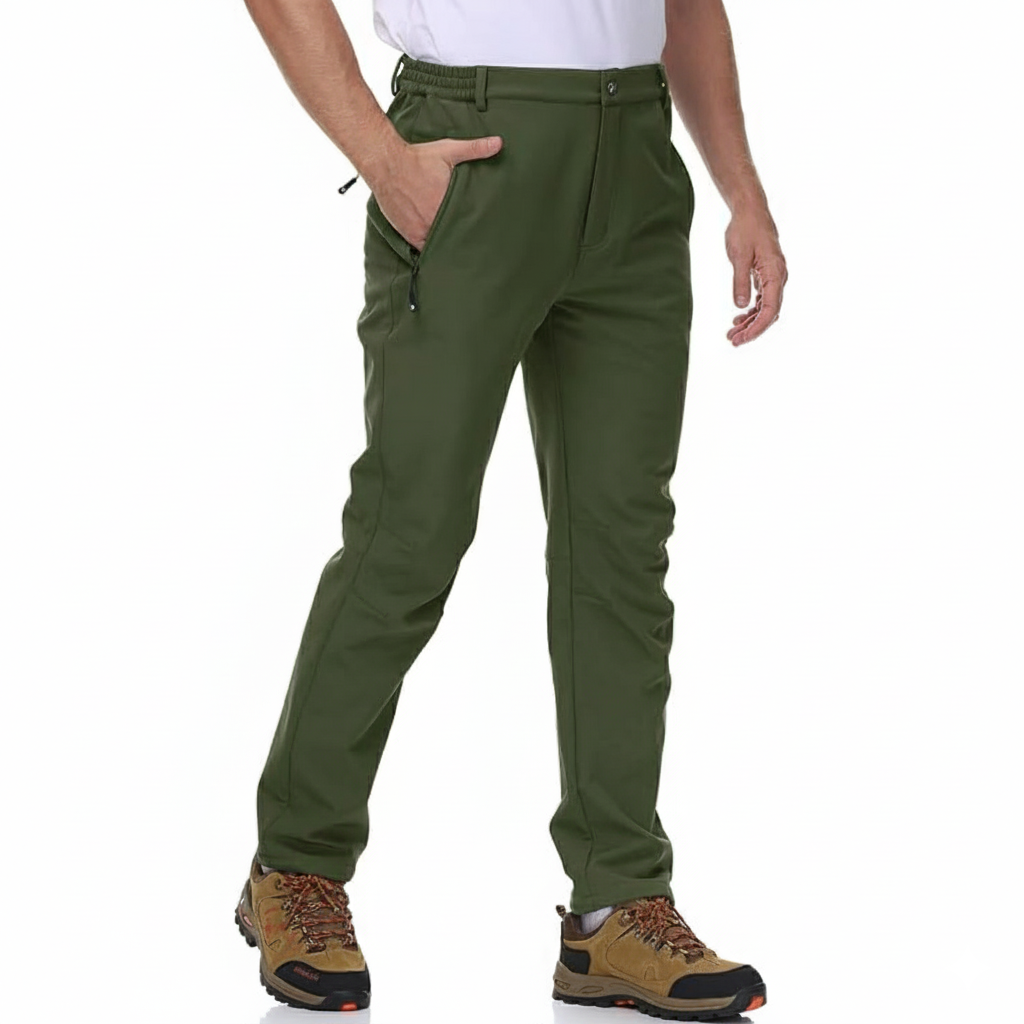 Men Windproof Softshell Snow PantsWindproof Softshell Snow Pants For Men - Image 14