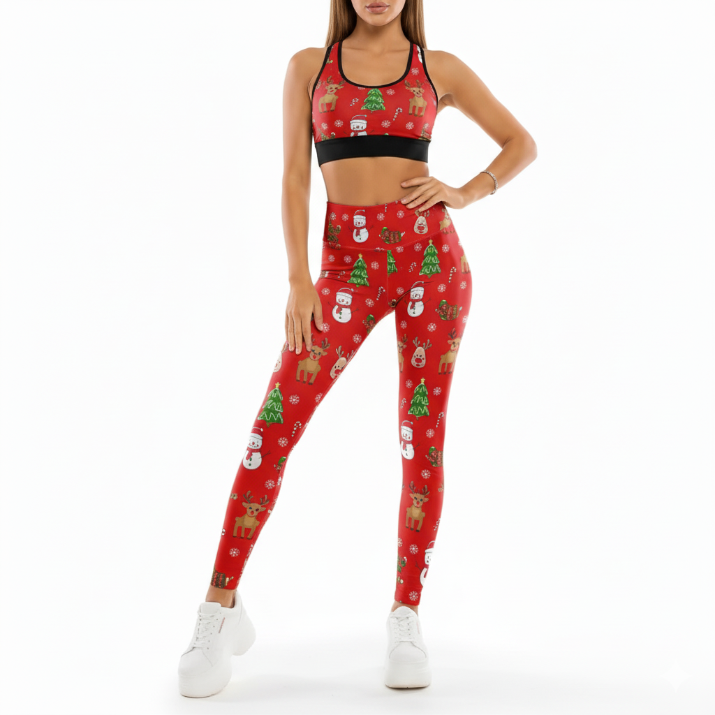 Women High Rise Printed LeggingsWomen High Rise Printed Leggings - Image 11