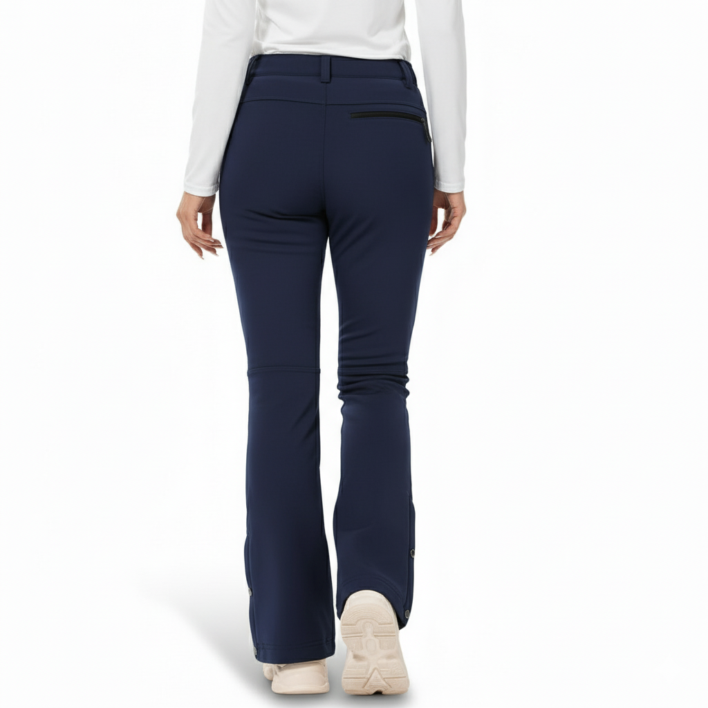 Winter Waterproof Fleece Lined Ski Pants For Women