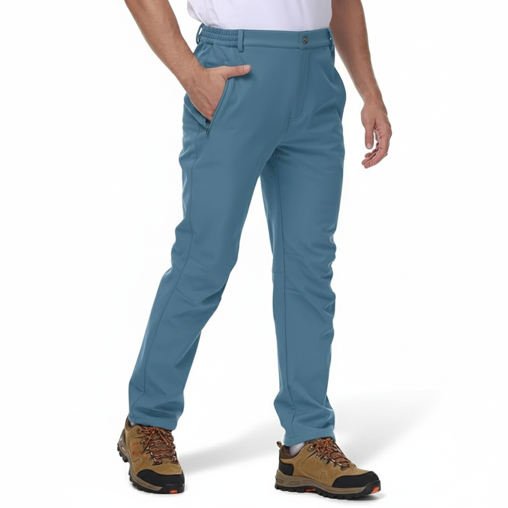 Men Windproof Softshell Snow PantsWindproof Softshell Snow Pants For Men - Image 6