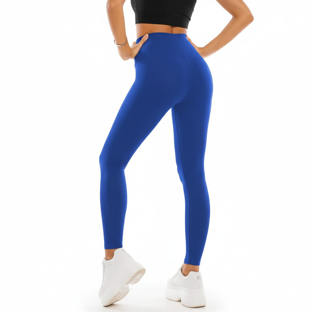 Women’s High Rise LeggingsFull Length Yoga Pants Stretchy Athletic Leggings - Image 36