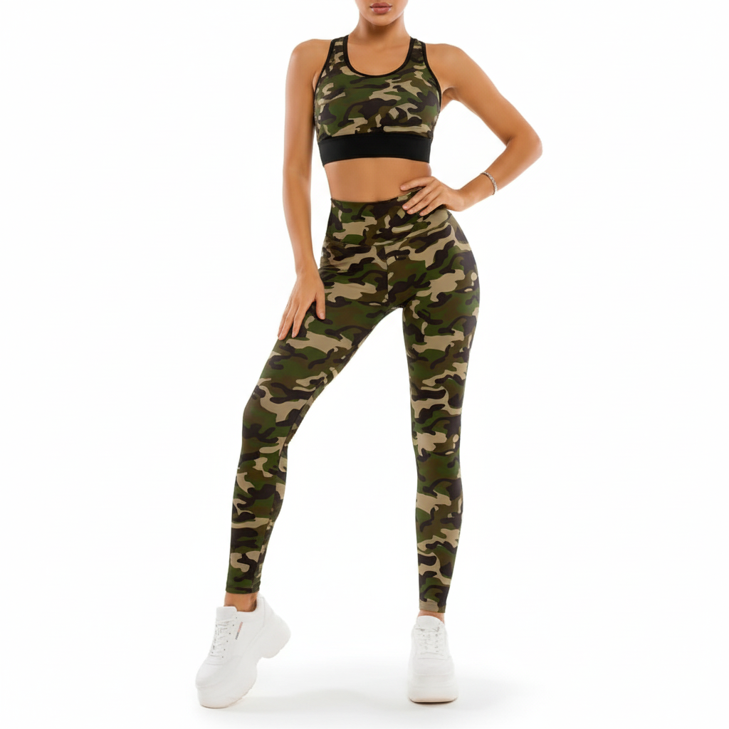 Women High Rise Printed LeggingsWomen High Rise Printed Leggings - Image 3