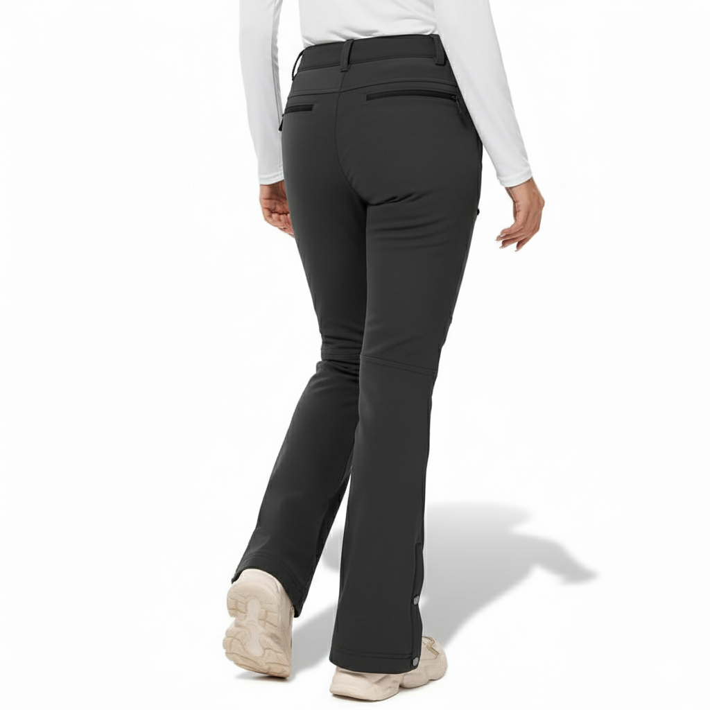 Winter Waterproof Fleece Lined Ski Pants For Women