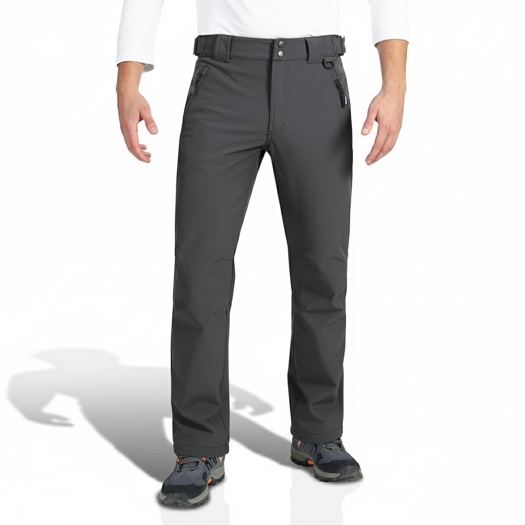 Mens Waterproof Fleece Lined Snow Pants
