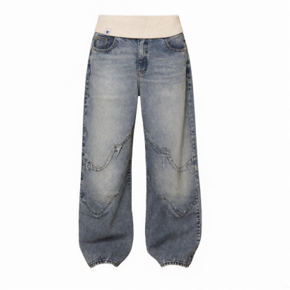 Low Rise Baggy Jeans For Women