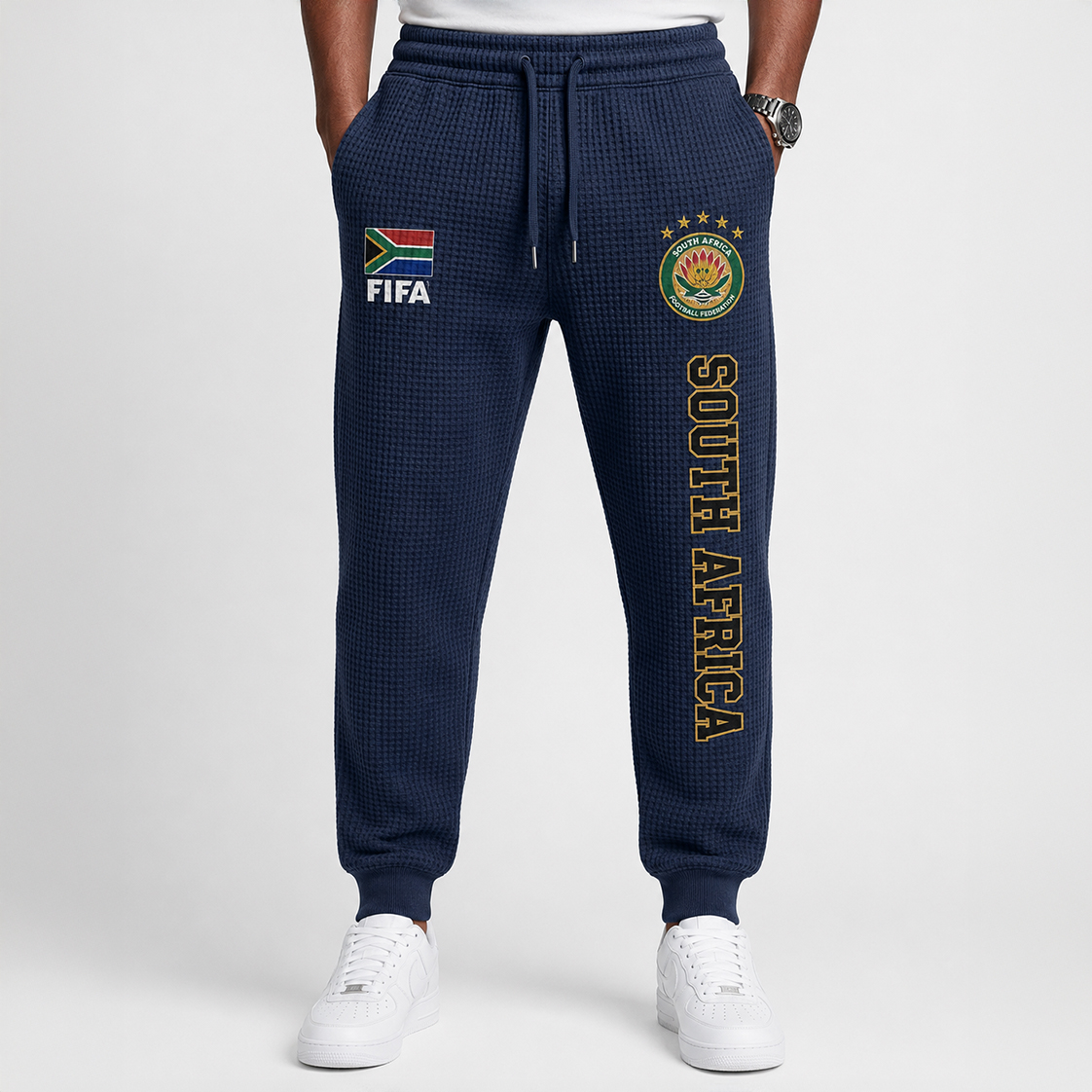 FIFA 2026 South Africa Printed Waffle Football Fan Pants