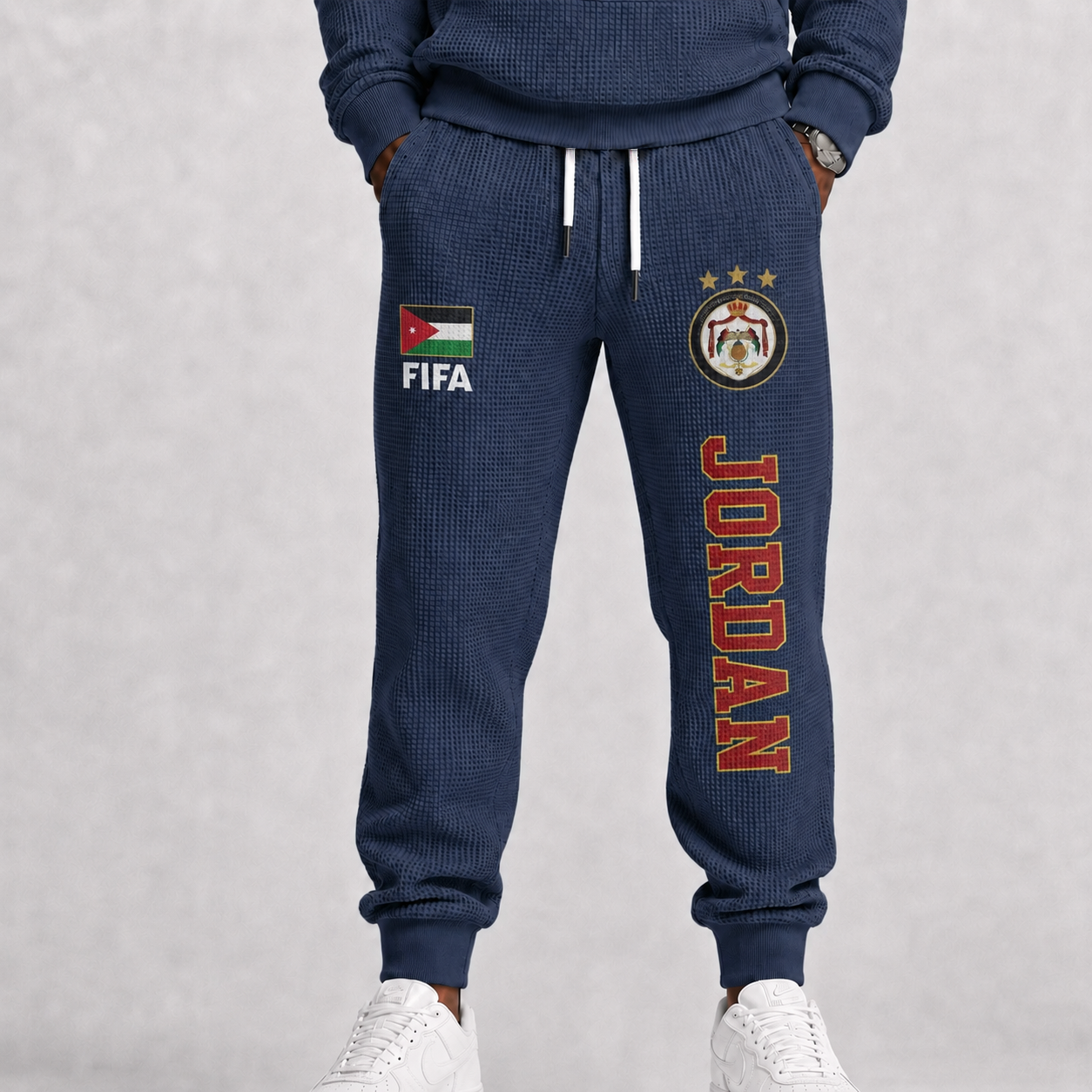 FIFA 2026 Jordan Printed Waffle Football Fan Pants