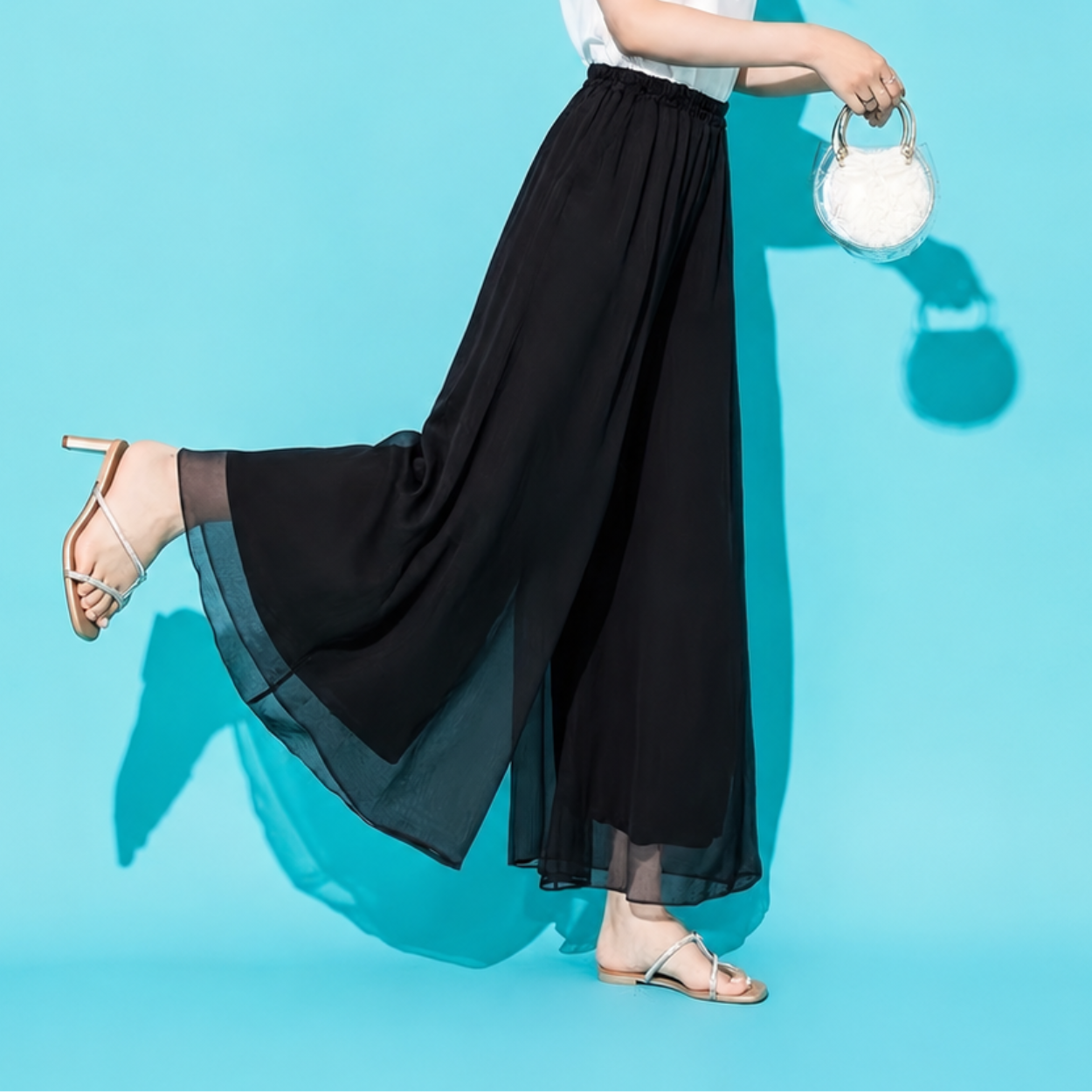 Casual Chiffon Summer Pants For Women