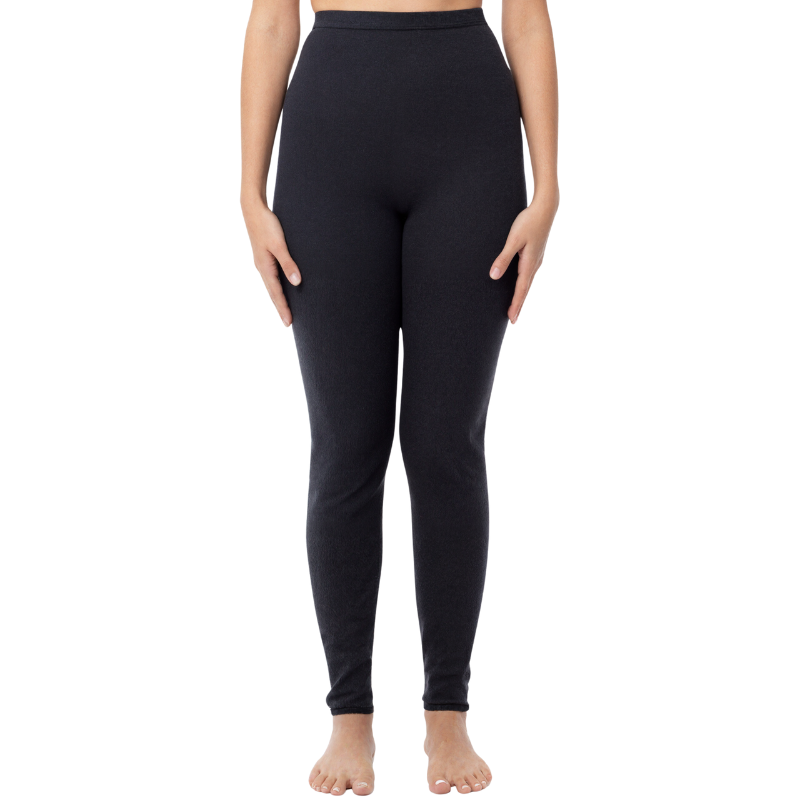 Women Combed Cotton Raschel Knit Thermals Underwear Long Pant