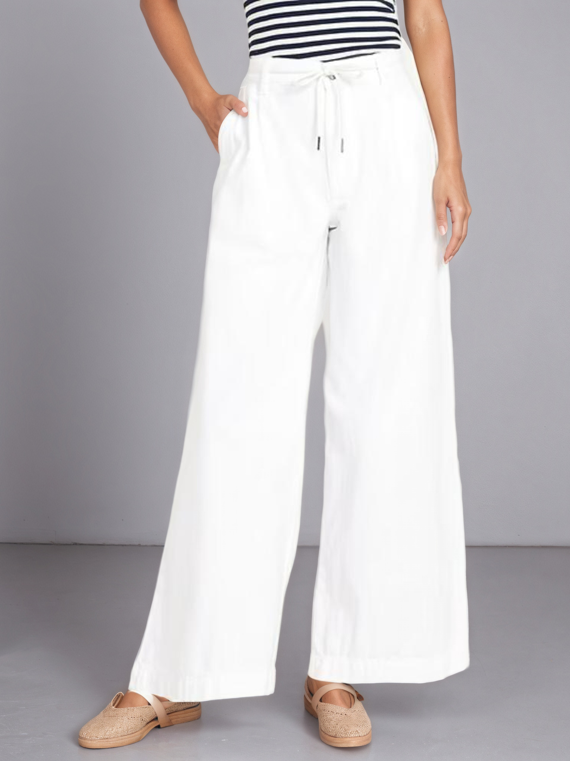 High-Waisted Super Wide-Leg Drapey Pants-My Comfy Pant