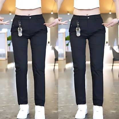 2 Pieces Straight Length Cargo Pants-My Comfy Pant