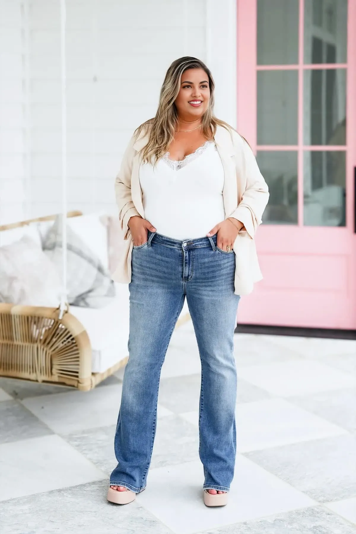 Holy Grail Tummy Control Bootcut Jeans