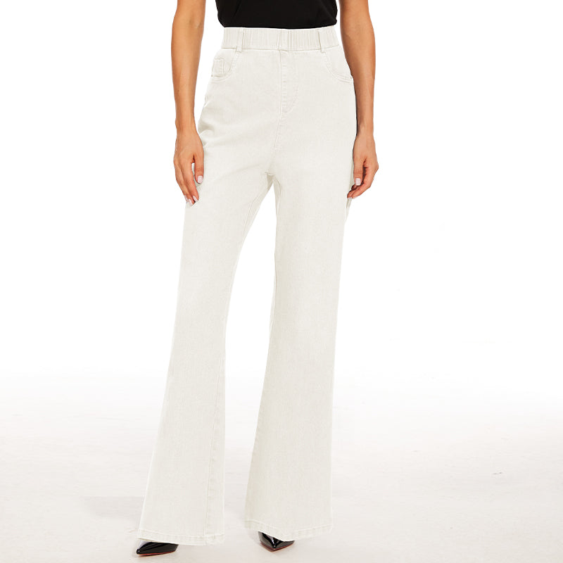 Women's Stretch Flare Jeans-My Comfy PantWomen's Stretch Flare Jeans - Image 3