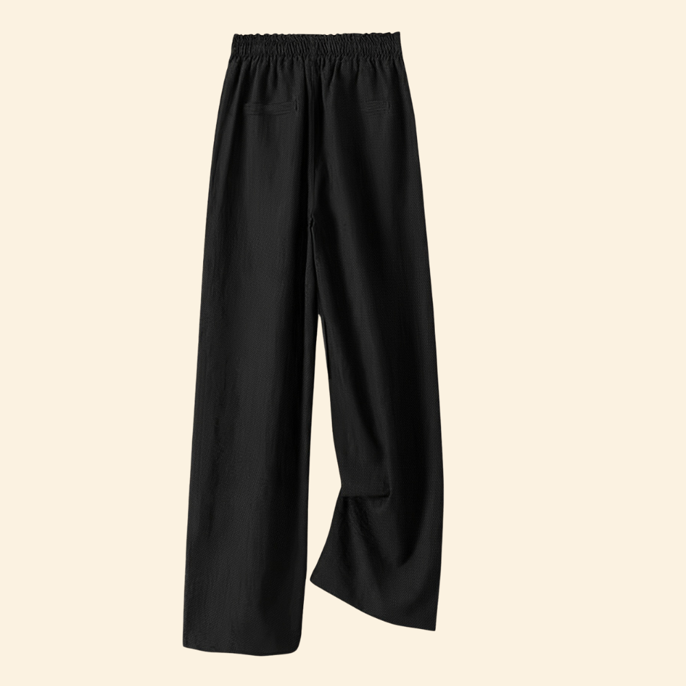 High Rise Wide Loose Drawstring Pants For Women