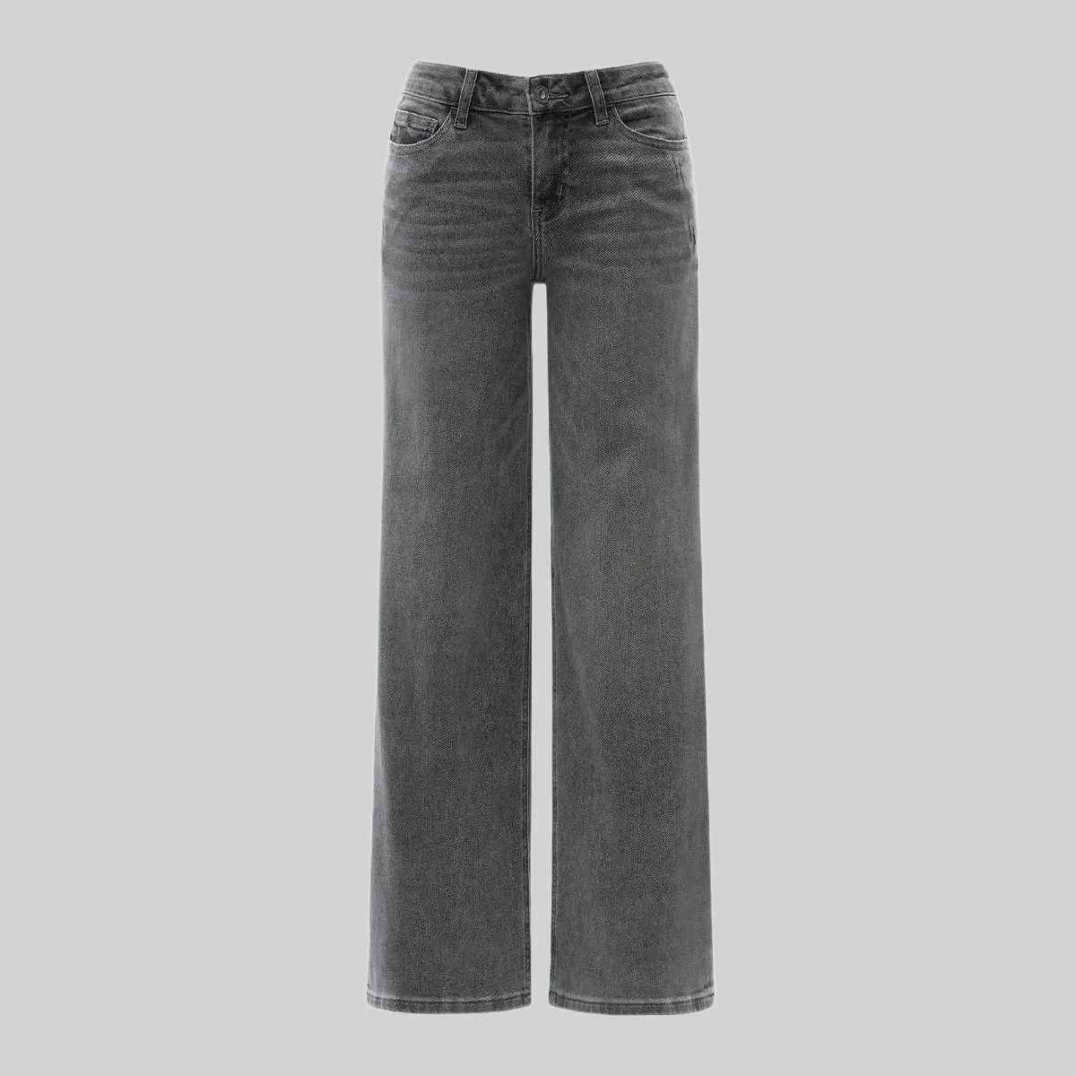 Stretchy Wide Fit Baggy Comfortable Jeans For Women