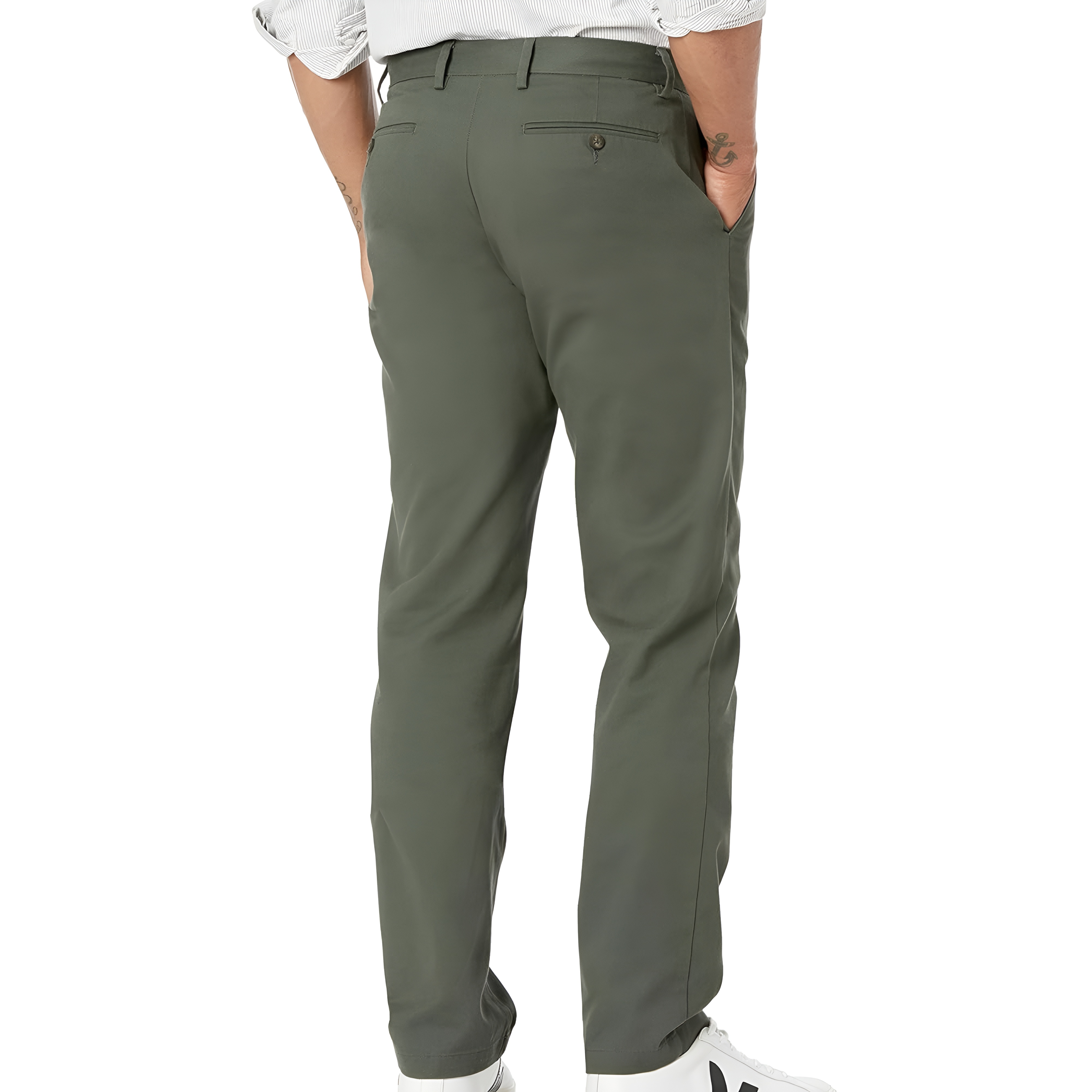 Everyday Straight Fit Chino Pants For Men