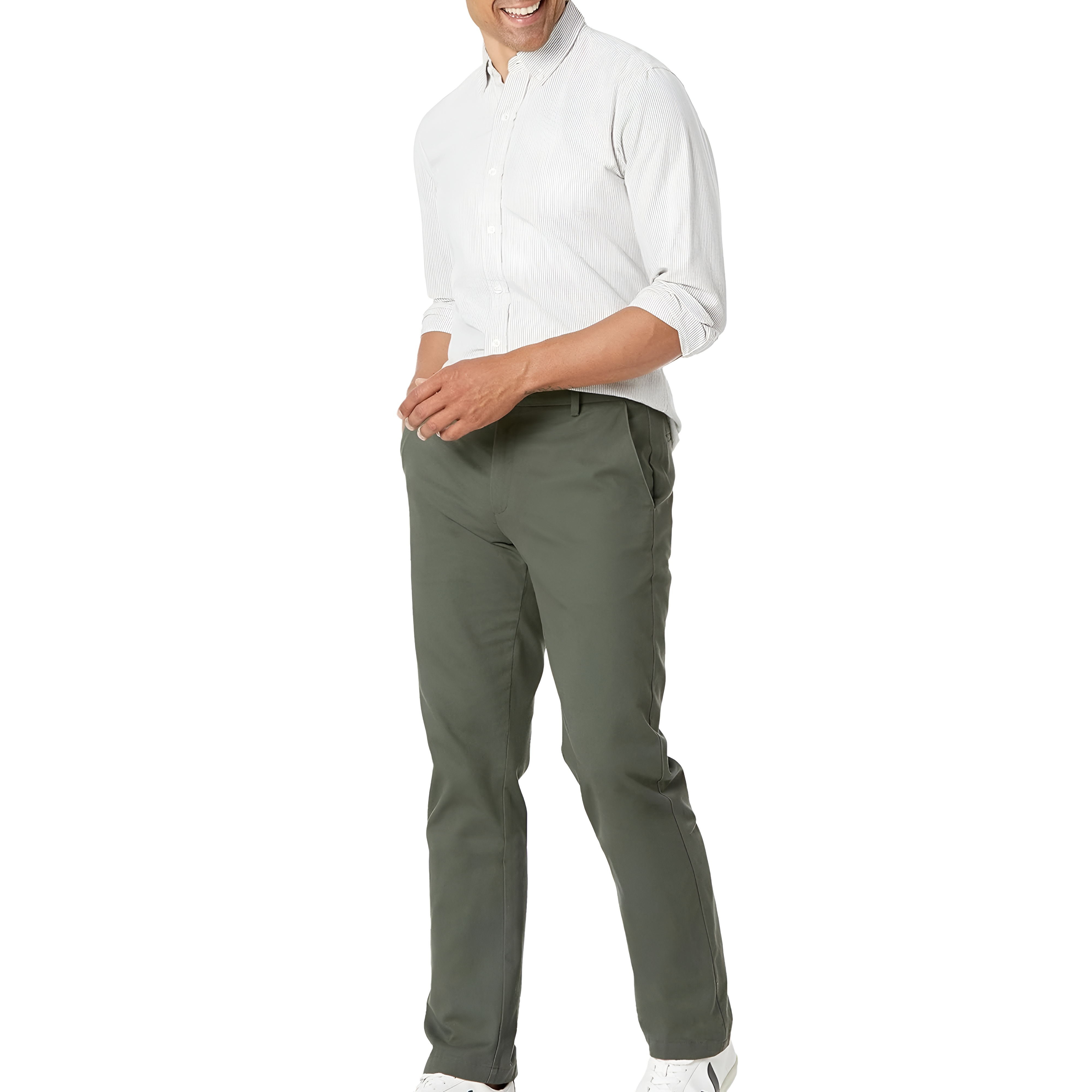 Everyday Straight Fit Chino Pants For Men