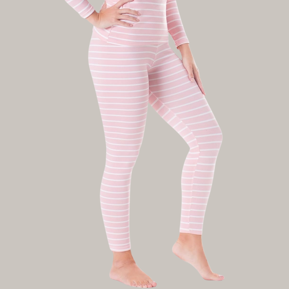 Women Printed Insulated Thermal Leggings For Skiing