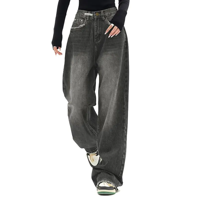 Women Baggy Denim Pants Casual Style