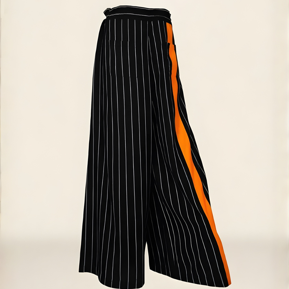 Wide Fit Pleated Trousers For Comfortable Everyday Wear