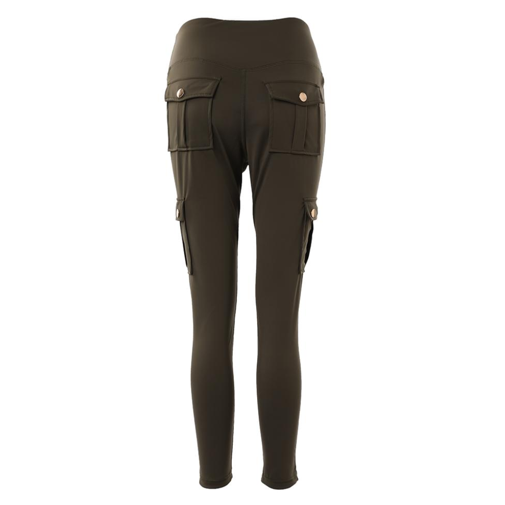 Butt Lifting Workout Leggings With Flap Pockets For Women