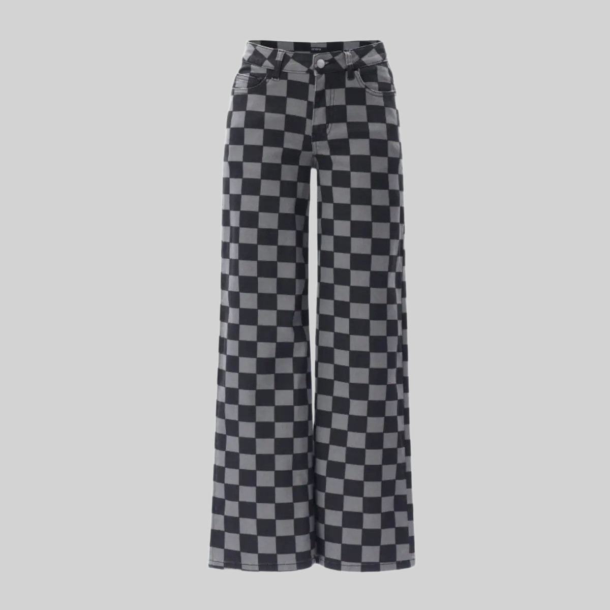 Stretchy Wide Fit Baggy Comfortable Jeans For Women