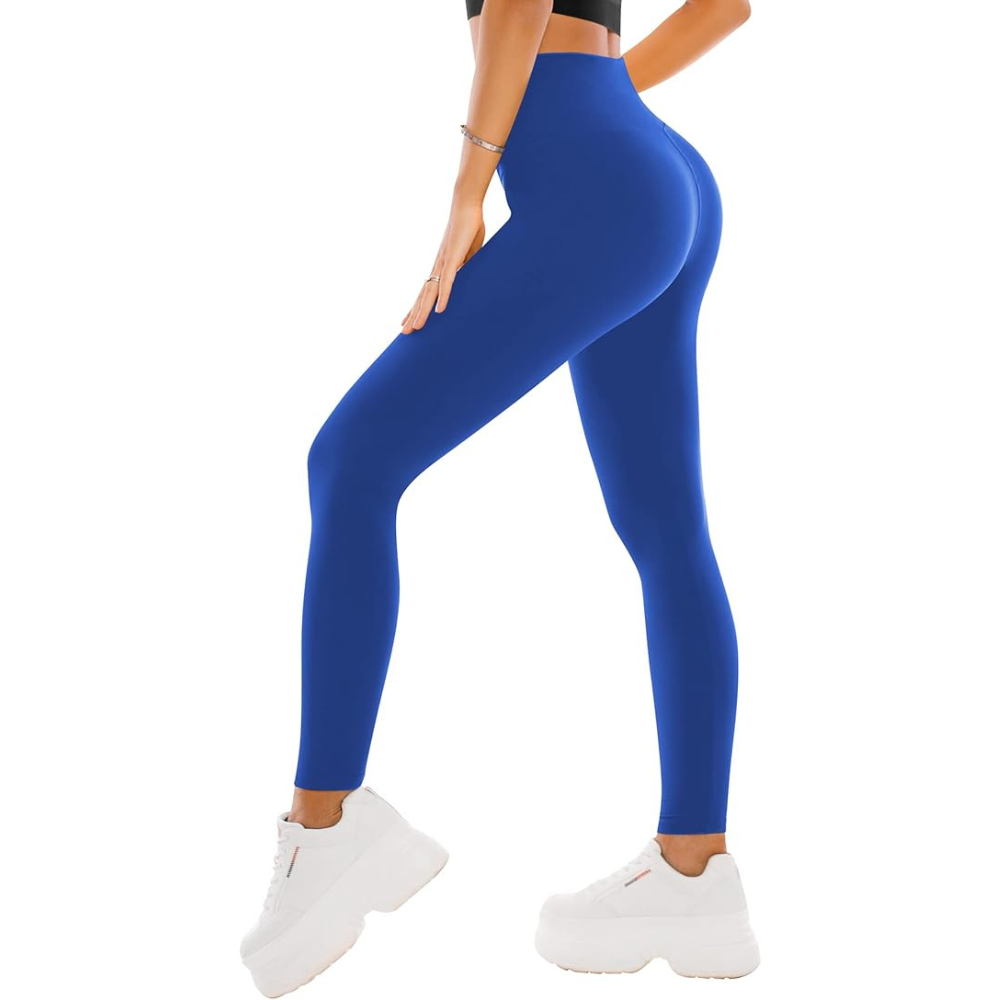 Full Length Yoga Pants With Crossover For Stretch And Comfort-My Comfy Pant