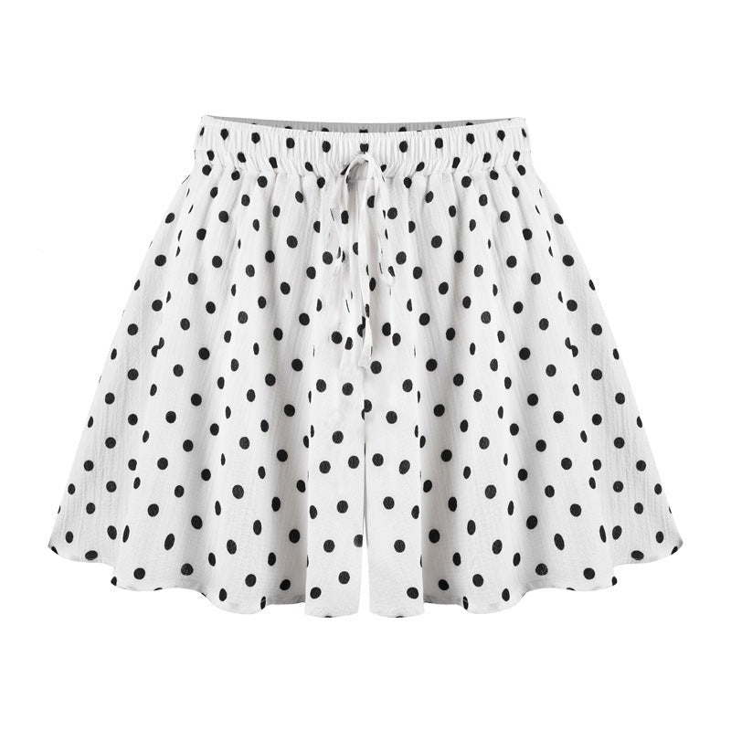 High Waist Loose A-Line Culottes-My Comfy Pant