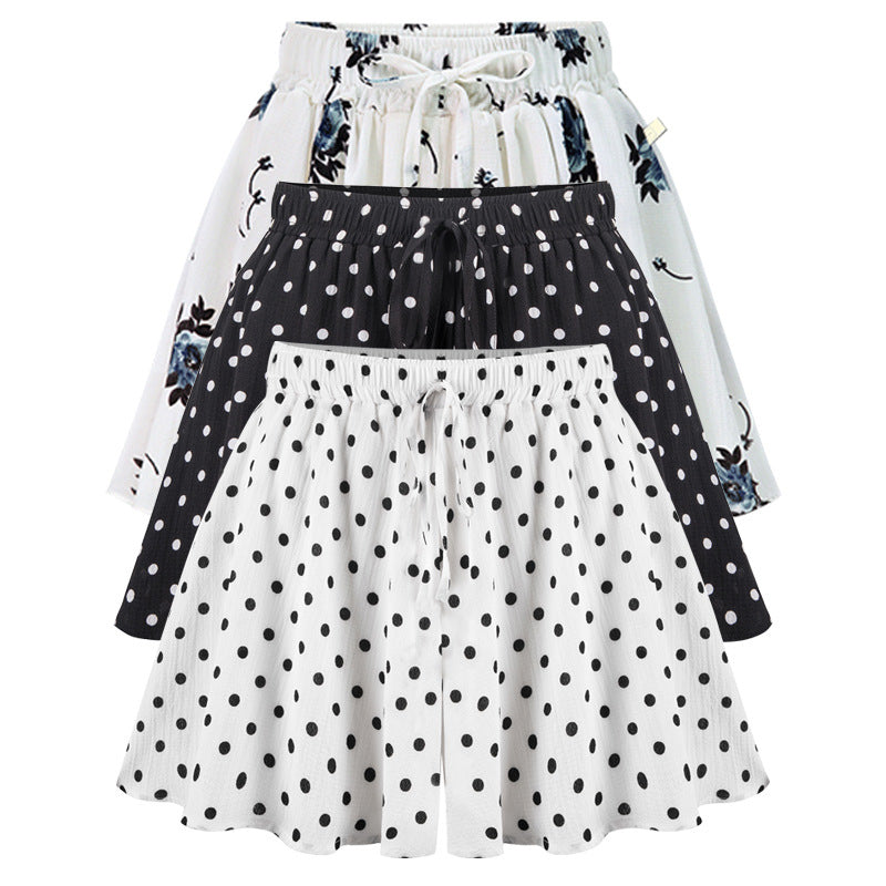 High Waist Loose A-Line Culottes-My Comfy Pant