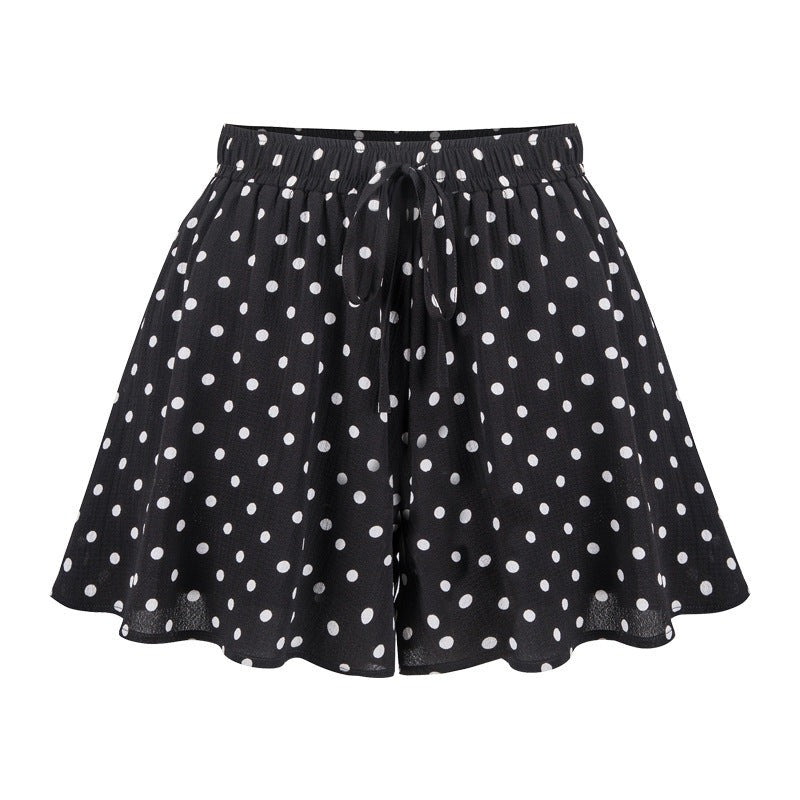 High Waist Loose A-Line Culottes-My Comfy Pant