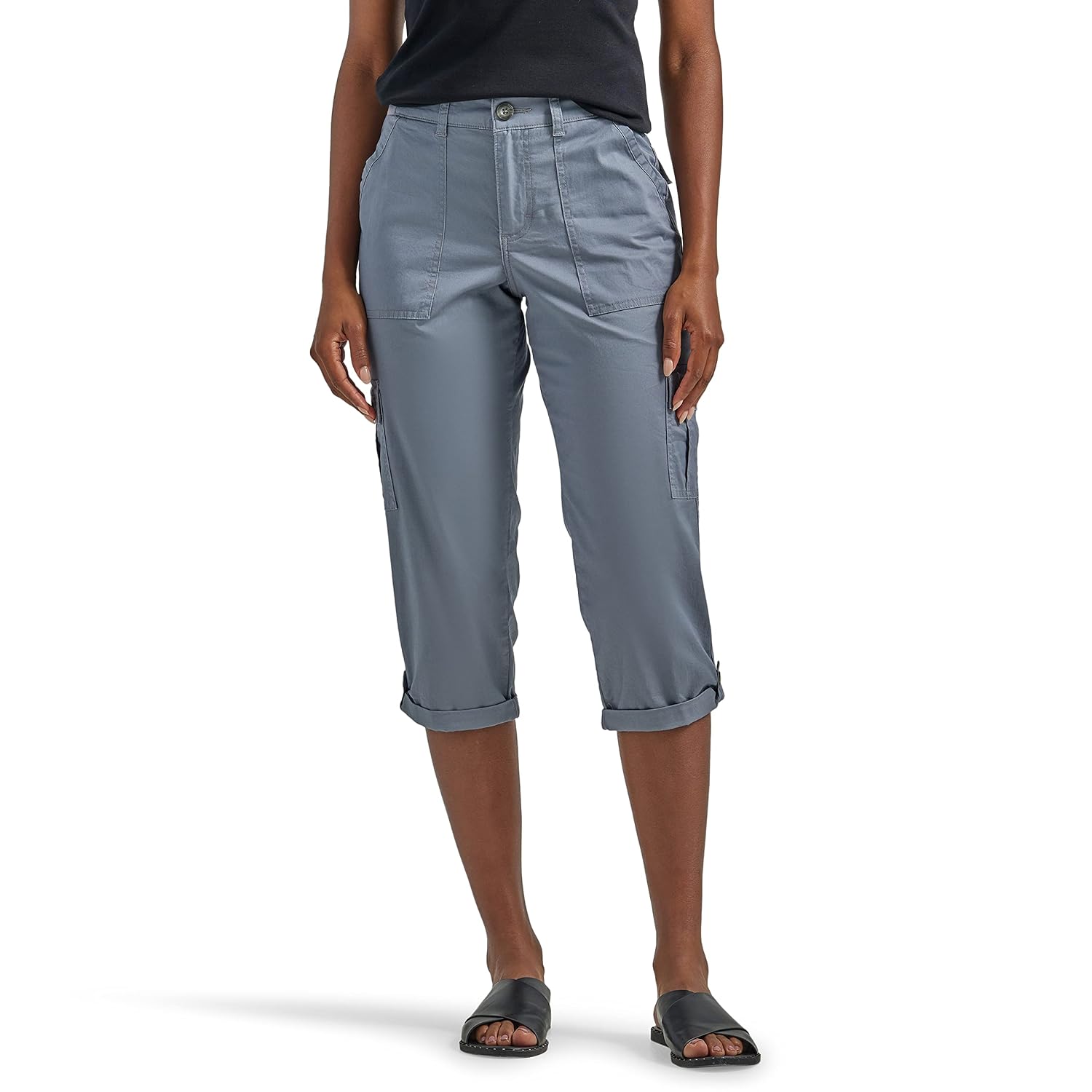 Comfy Cargo Capri Pants For Women