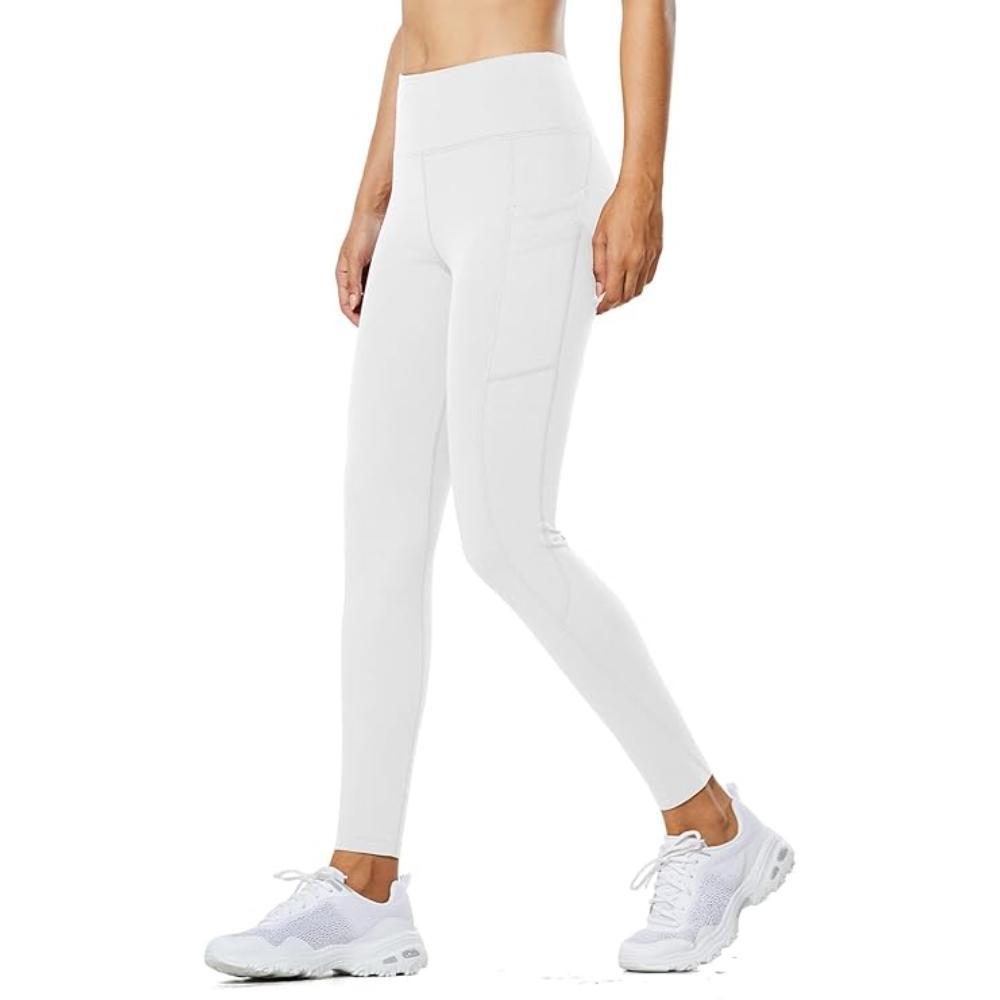 Women Thermal Fleece Leggings With PocketsHigh Waisted Thermal Leggings With Fleece Lining And Pockets - Image 10