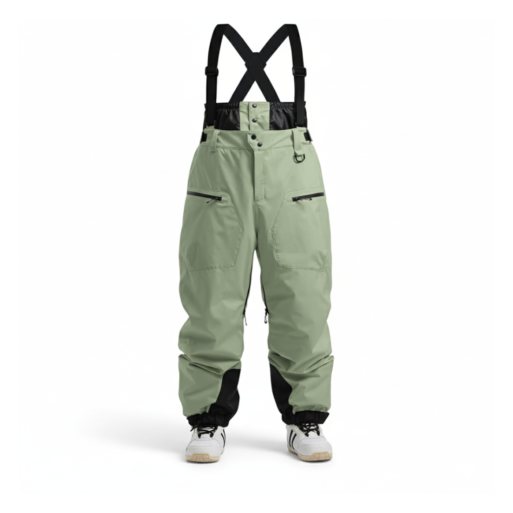 Men Women Baggy Ski Snowboard Insulated Waterproof And Windproof Warm Winter Pants