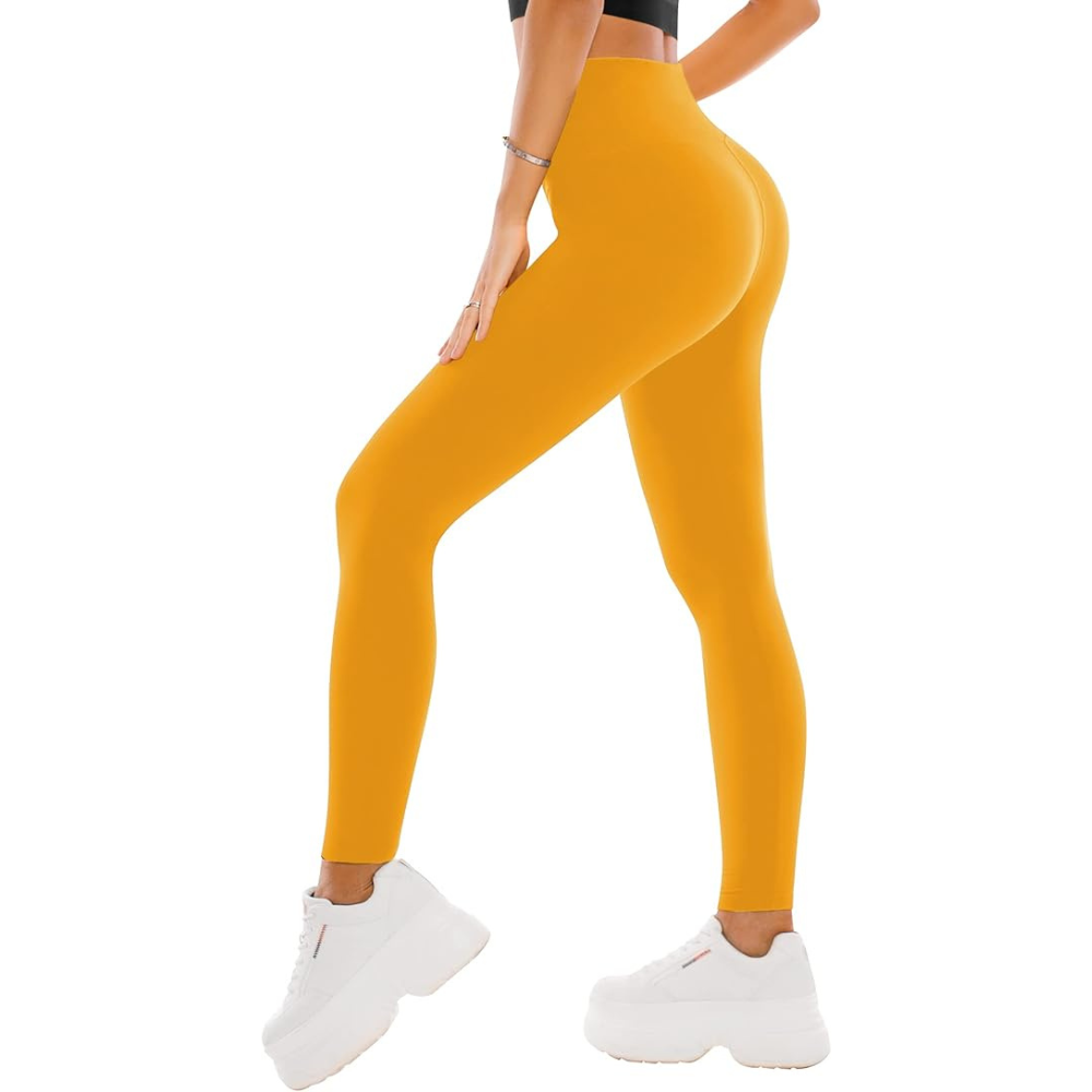 Full Length Yoga Pants With Crossover For Stretch And Comfort-My Comfy PantFull Length Yoga Pants With Crossover For Stretch And Comfort - Image 9