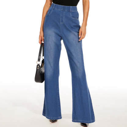 Ultra High Rise Stretch Flare Jeans-My Comfy Pant