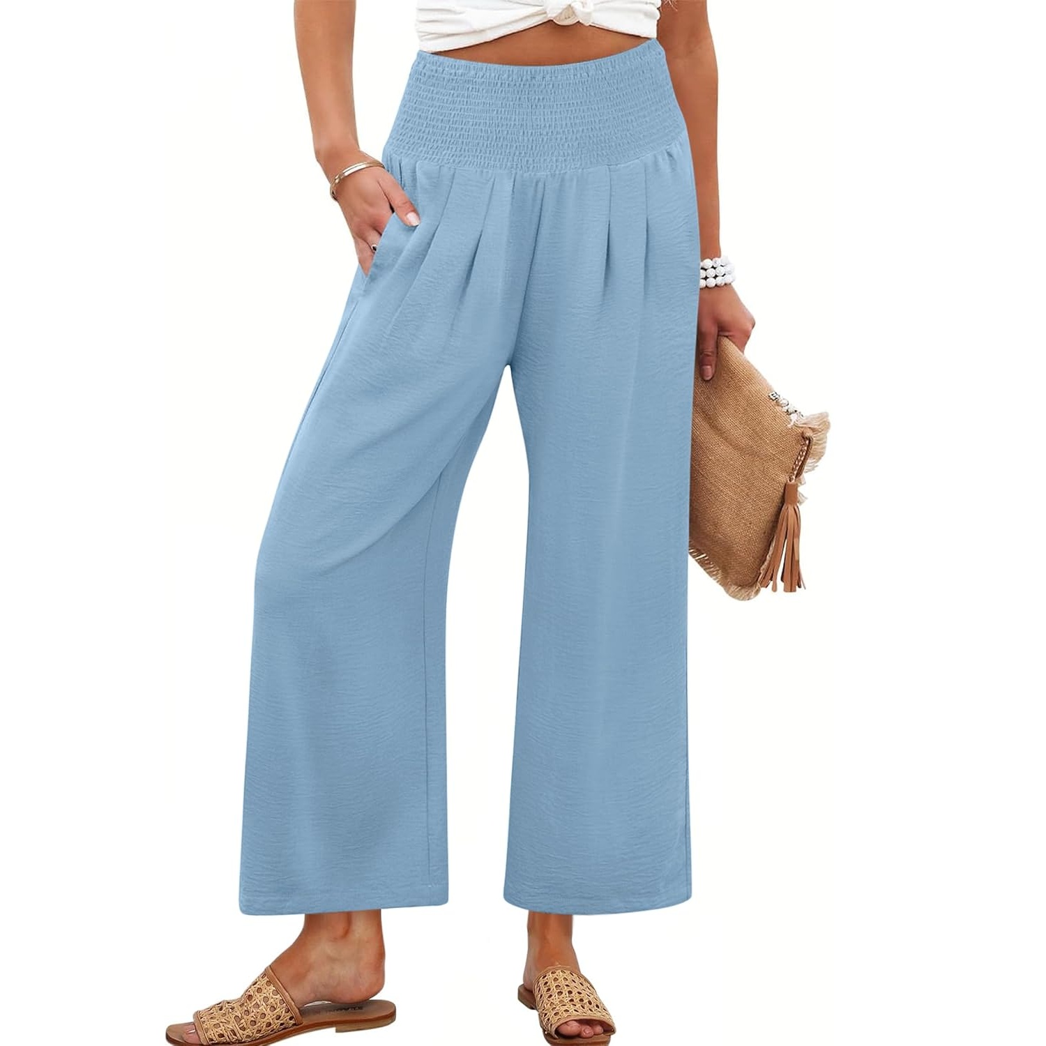Wide Loose Casual Lounge Fit Pants For Women