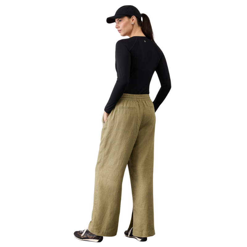 Retreat Linen High Rise Wide Leg Pant-My Comfy Pant