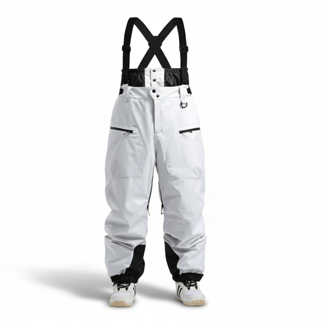 Men Women Baggy Ski Snowboard Insulated Waterproof And Windproof Warm Winter Pants