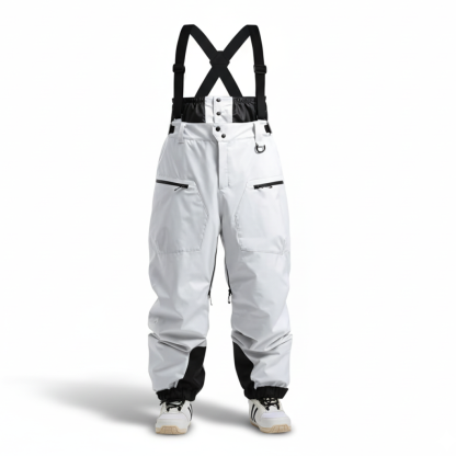 Men Women Baggy Ski Snowboard Insulated Waterproof And Windproof Warm Winter Pants
