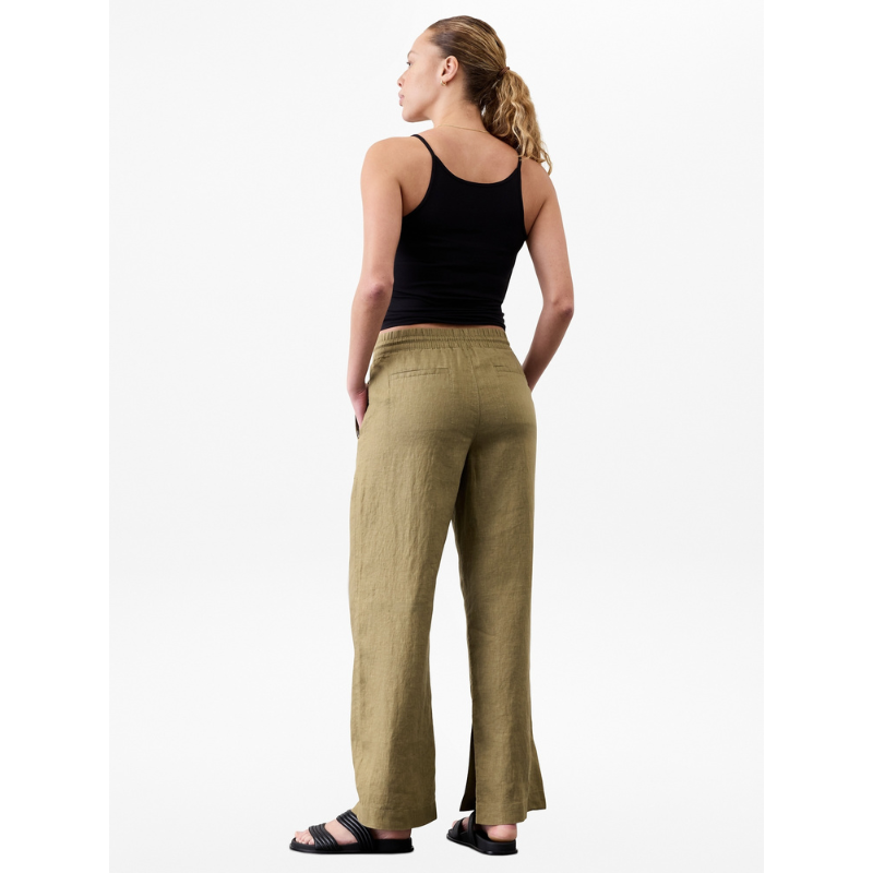 Retreat Linen High Rise Wide Leg Pant-My Comfy Pant