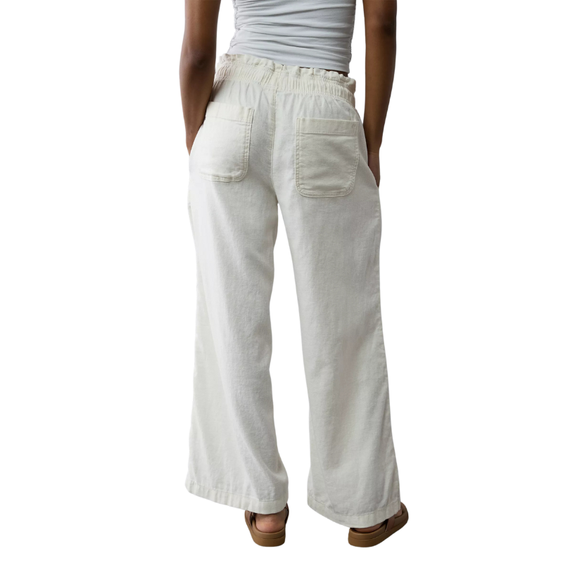 Dreamy Drape Linen Blend Pull On Pant-My Comfy Pant