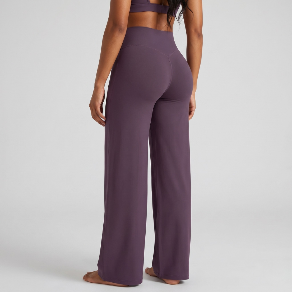 Structured Athletic Wide Sweep Yoga Pants
