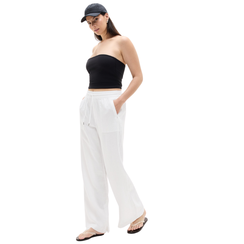 Retreat Linen High Rise Pant-My Comfy PantRetreat Linen High Rise Pant - Image 15