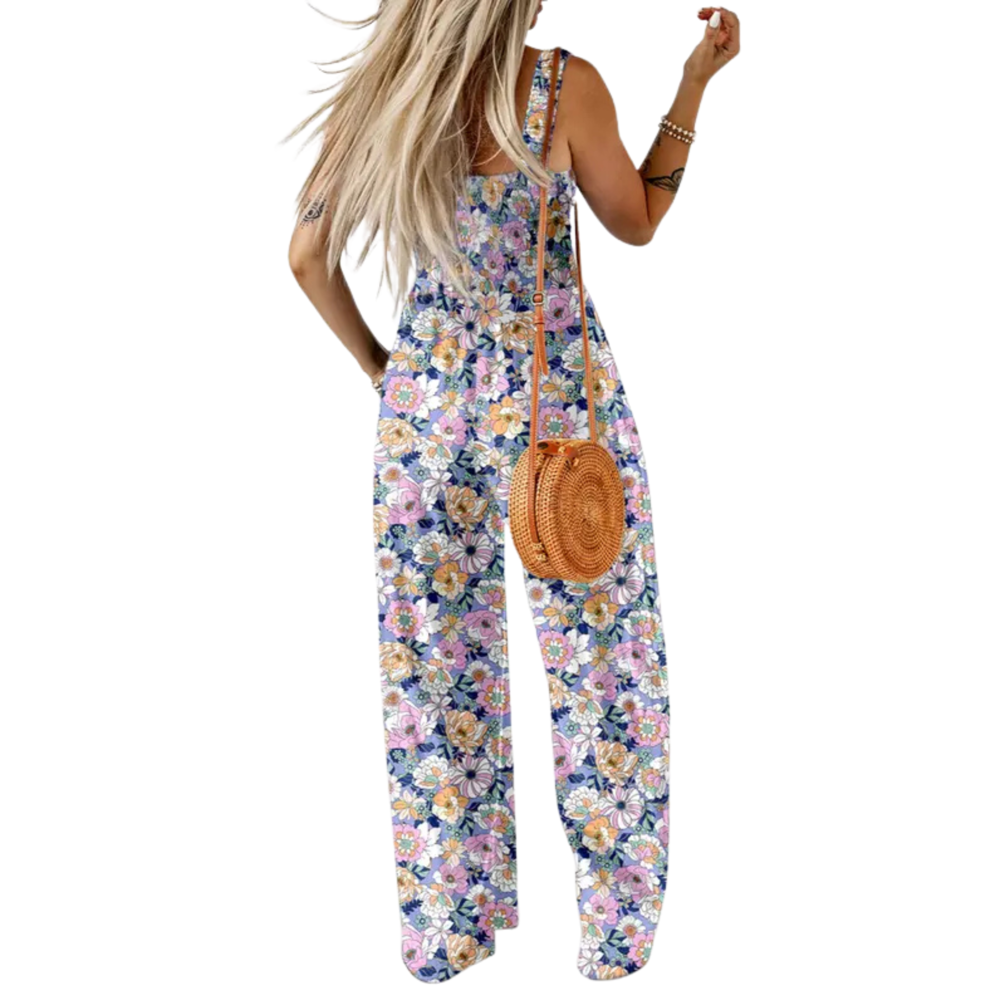 Summer 2 Piece Wide Pant Set for Women