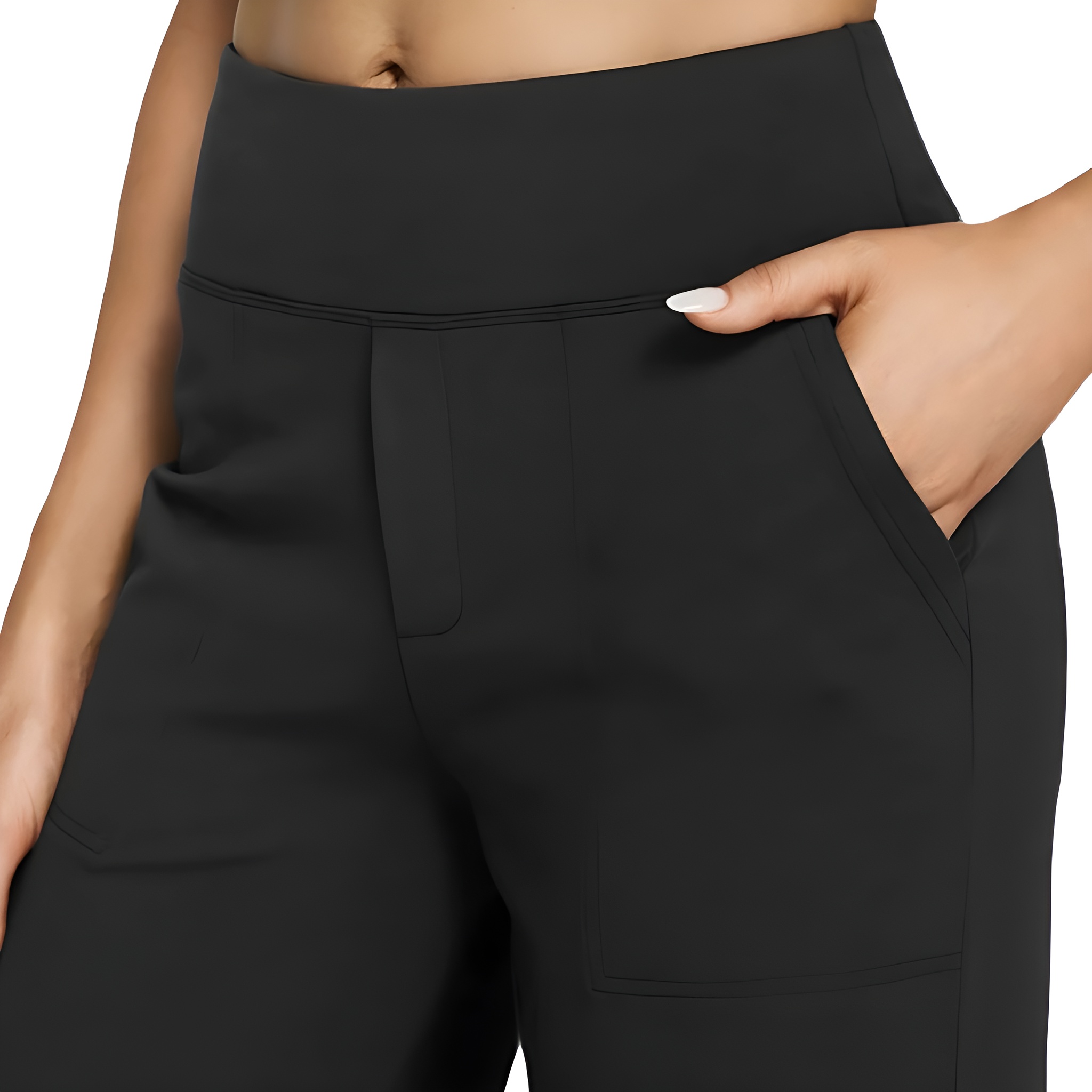 Women Casual Yoga Pants With Pockets