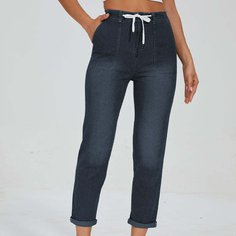 Comfy Pull On Denim Joggers-My Comfy Pant